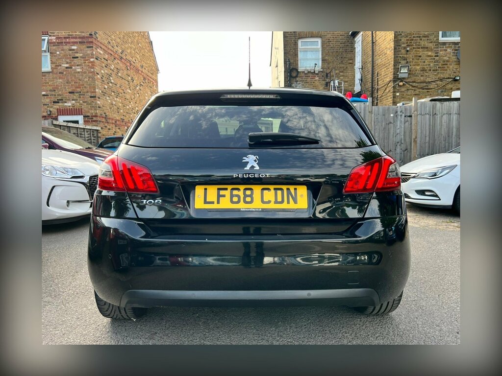 Peugeot 308 1.2 Puretech Gpf Allure Eat Euro 6 Ss Black #6