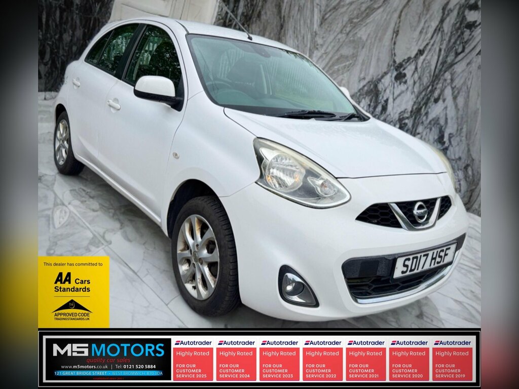 Nissan Micra 1.2 Acenta Euro 6 White