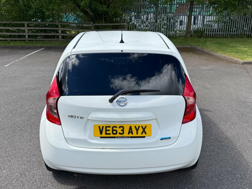 Nissan Note 1.2 12V Acenta Premium Euro 5 Ss VE63AYX White #6
