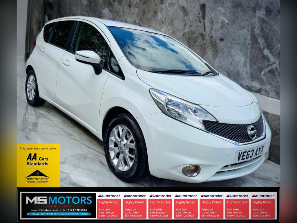 Nissan Note 1.2 12V Acenta Premium Euro 5 Ss White