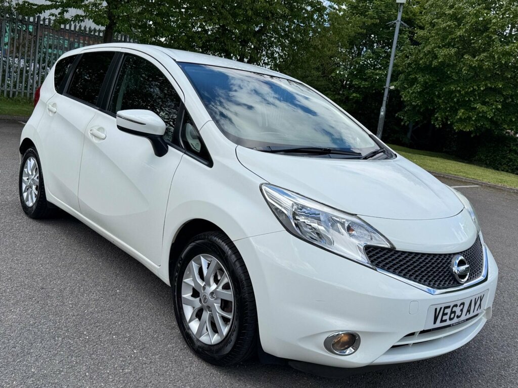Nissan Note 1.2 12V Acenta Premium Euro 5 Ss VE63AYX White #2