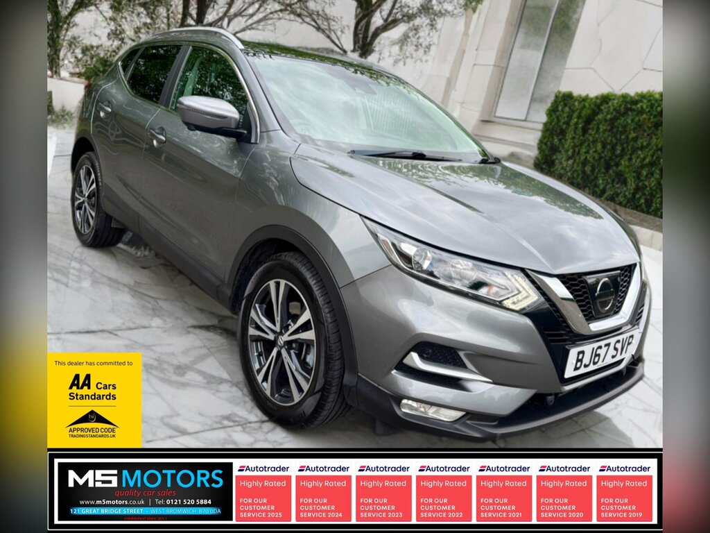 Nissan Qashqai 1.2 Dig-t N-connecta Xtron Euro 6 Ss Grey