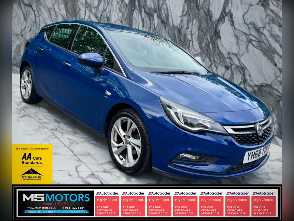 Vauxhall Astra 1.4I Turbo Sri Euro 6 Blue