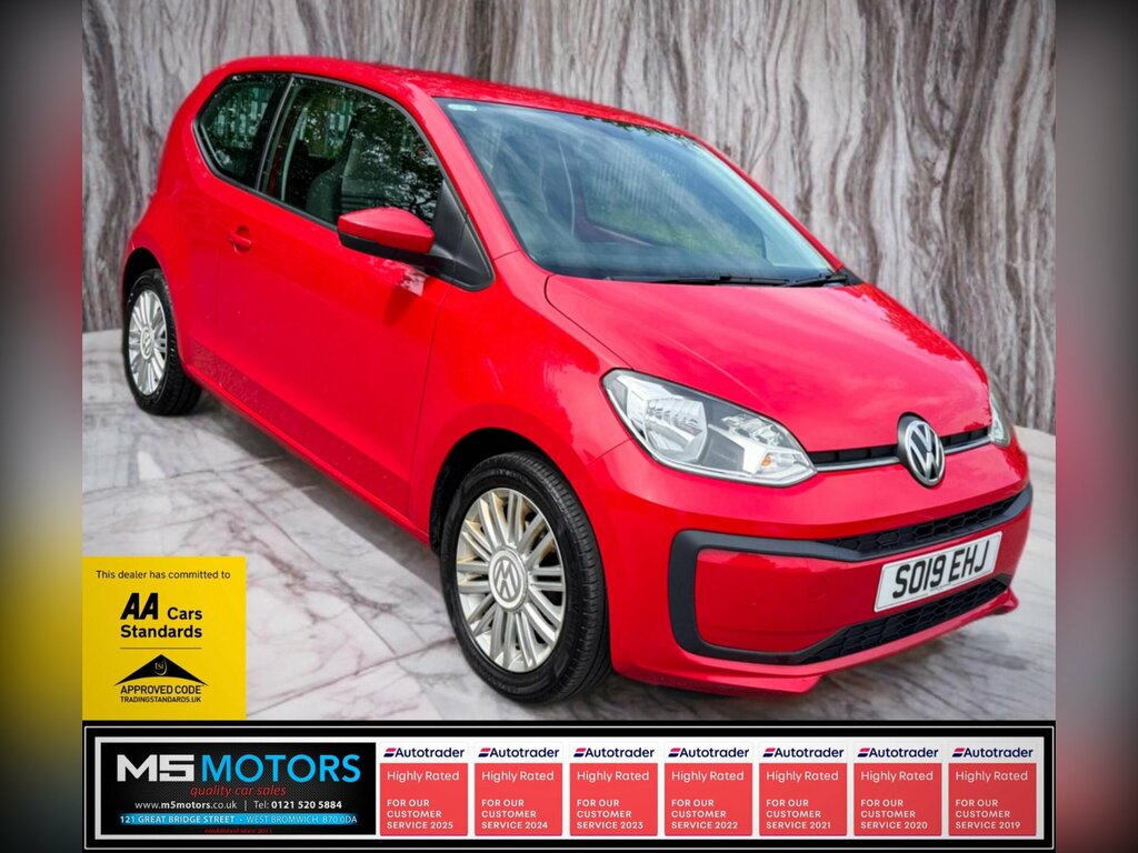 Volkswagen Up 1.0 Move Up Euro 6 Ss Red
