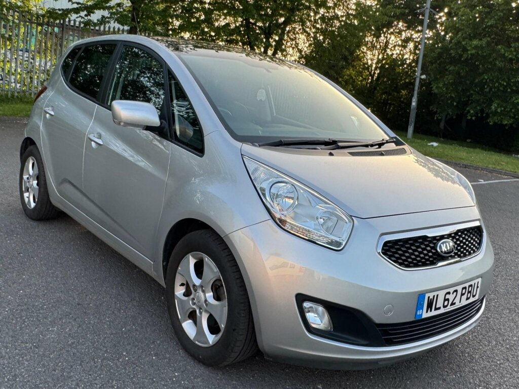 Kia Venga 1.6 3 Euro 5 Sat Nav Silver #2
