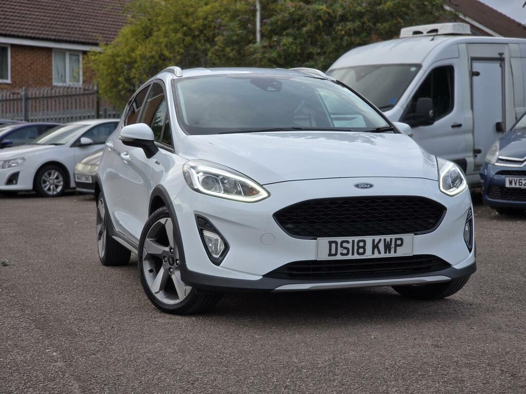 Ford Fiesta 1.0T Ecoboost Active X Euro 6 Ss DS18KWP White #2