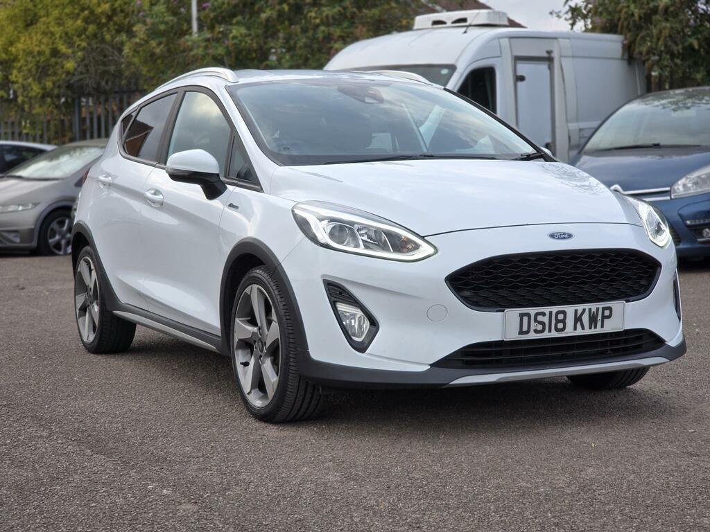 Ford Fiesta 1.0T Ecoboost Active X Euro 6 Ss DS18KWP White #6