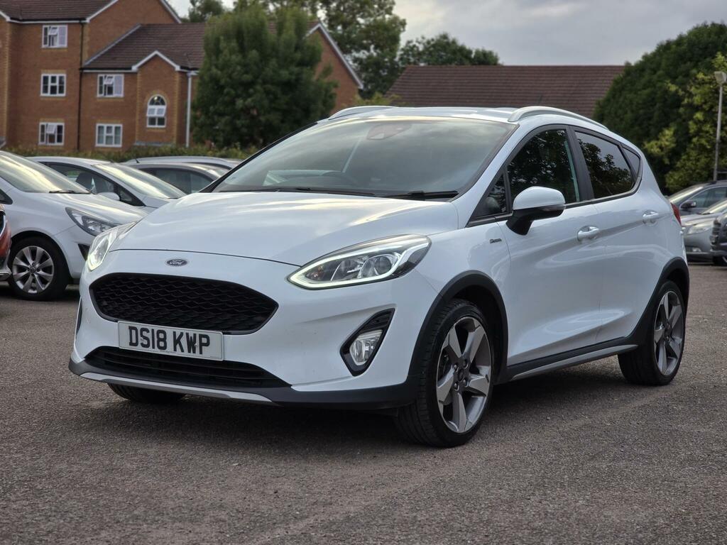 Ford Fiesta 1.0T Ecoboost Active X Euro 6 Ss DS18KWP White #4