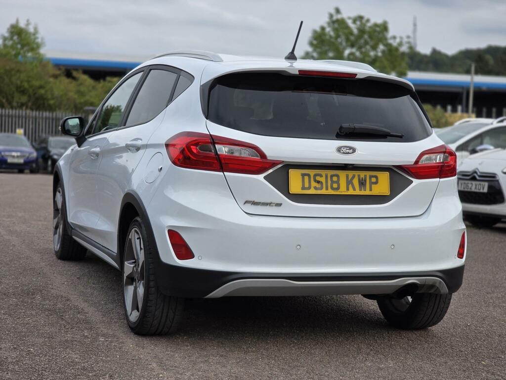 Ford Fiesta 1.0T Ecoboost Active X Euro 6 Ss DS18KWP White #5