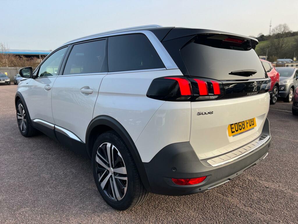 Peugeot 5008 2.0 Bluehdi Gt Eat 6Spd Euro 6 Ss EO68FDD White #3
