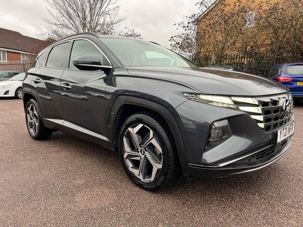 Hyundai Tucson 1.6 H T-gdi Premium Euro 6 Ss YT21NFR Grey #2