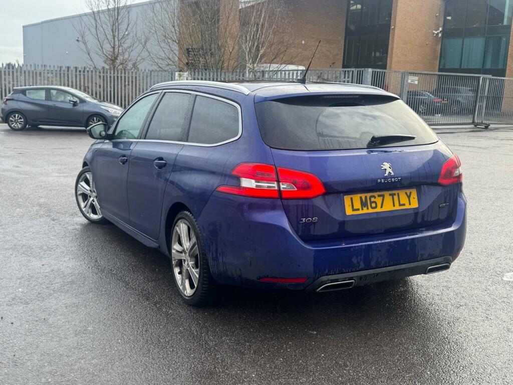 Peugeot 308 SW 2.0 Bluehdi Gt Eat Euro 6 Ss Blue #4