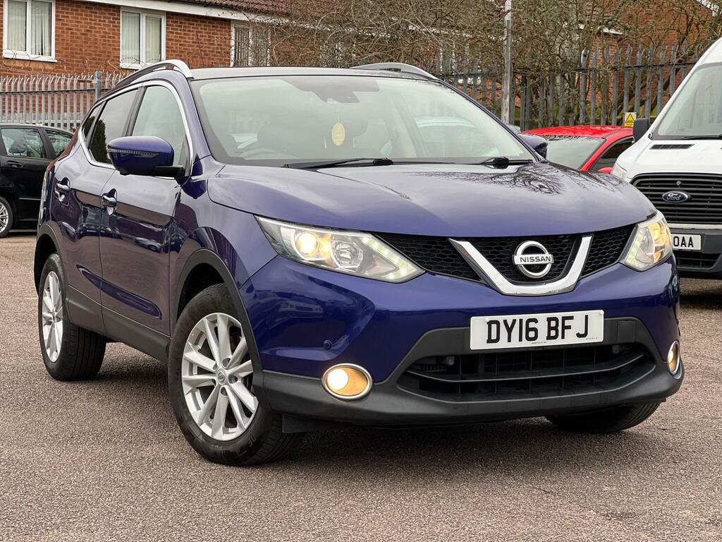 Nissan Qashqai 1.5 Dci N-connecta 2Wd Euro 6 Ss DY16BFJ Blue #2