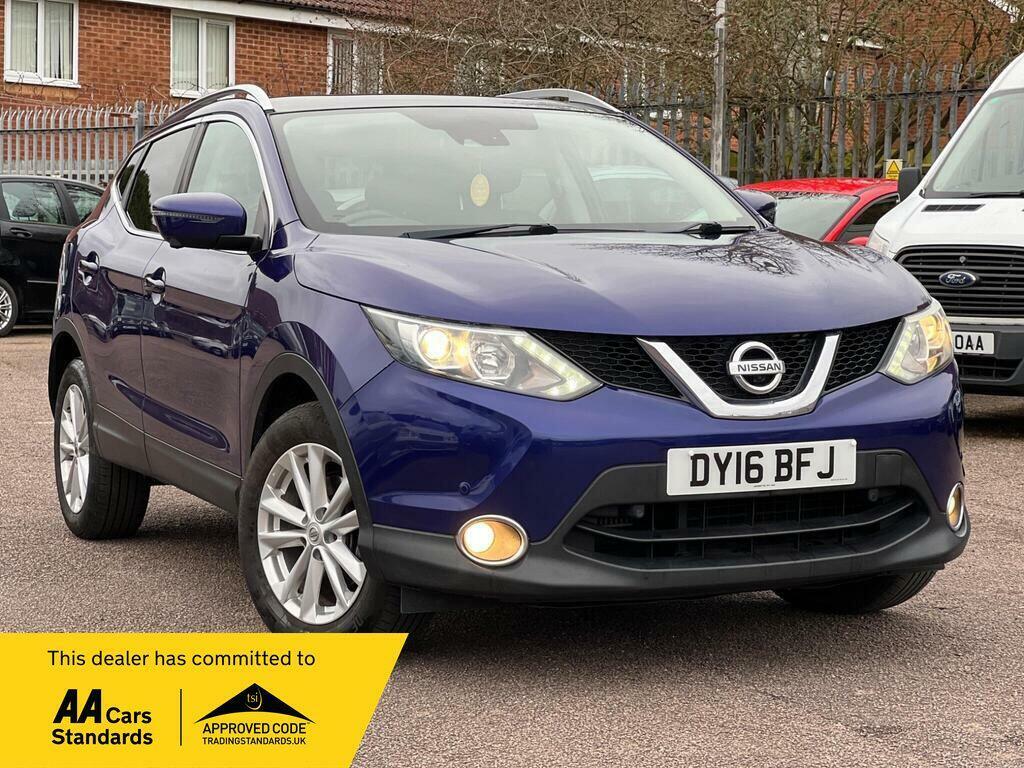Nissan Qashqai 1.5 Dci N-connecta 2Wd Euro 6 Ss DY16BFJ Blue