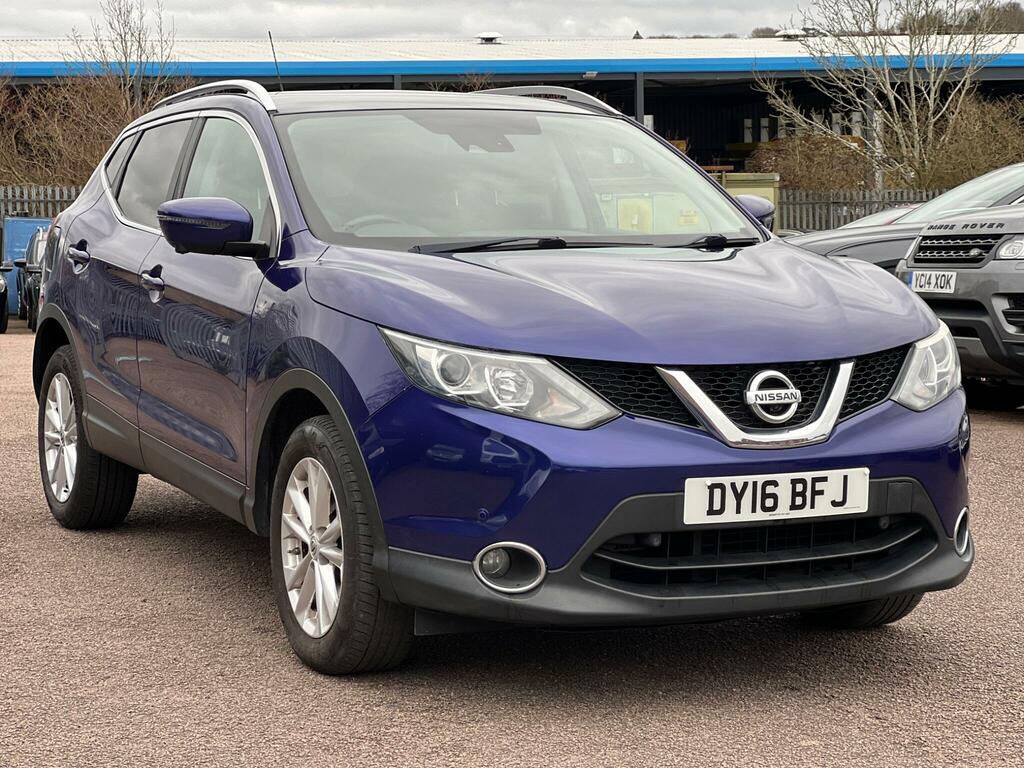 Nissan Qashqai 1.5 Dci N-connecta 2Wd Euro 6 Ss DY16BFJ Blue #4