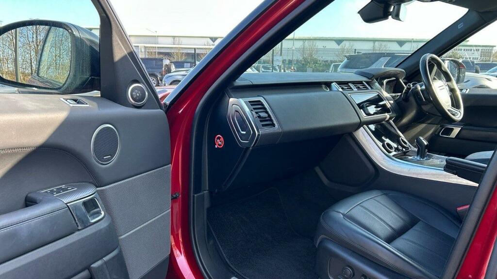 Land Rover Range Rover Sport 3.0 Sd V6 Hse Dynamic 4Wd Euro 6 Ss DH18HWM Red #5