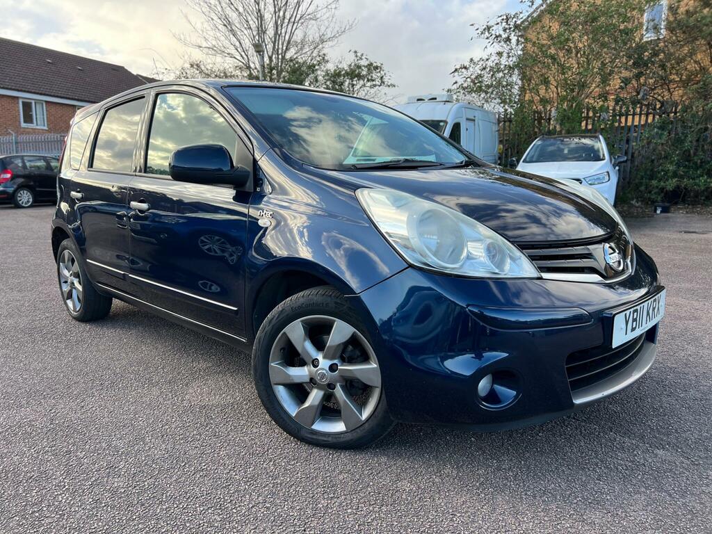 Nissan Note 1.6 16V N-tec Euro 5 YB11KRX Blue #2