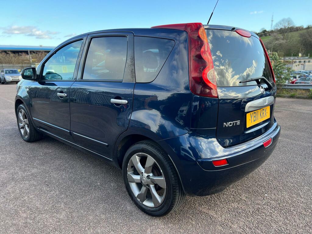 Nissan Note 1.6 16V N-tec Euro 5 YB11KRX Blue #6