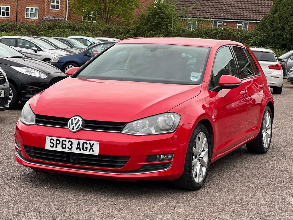 Volkswagen Golf 2.0 Tdi Bluemotion Tech Gt Euro 5 Ss SP63AGX Red #5