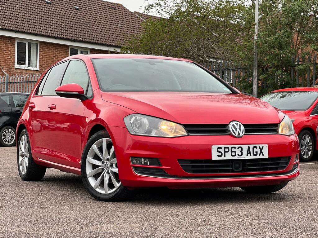 Volkswagen Golf 2.0 Tdi Bluemotion Tech Gt Euro 5 Ss SP63AGX Red #2