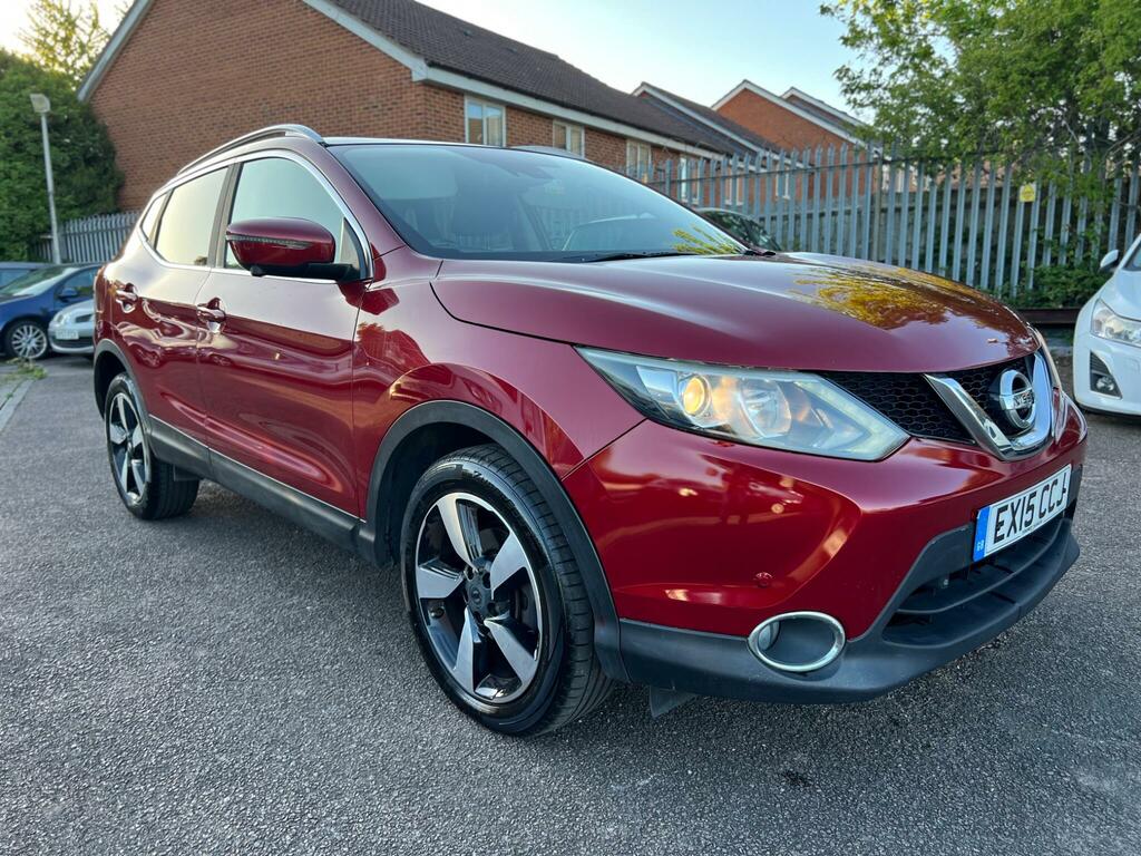 Nissan Qashqai 1.6 Dig-t N-tec 2Wd Euro 6 Ss EX15CCJ Red #3