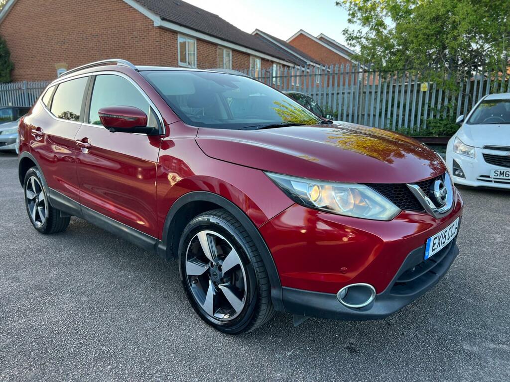 Nissan Qashqai 1.6 Dig-t N-tec 2Wd Euro 6 Ss EX15CCJ Red #6