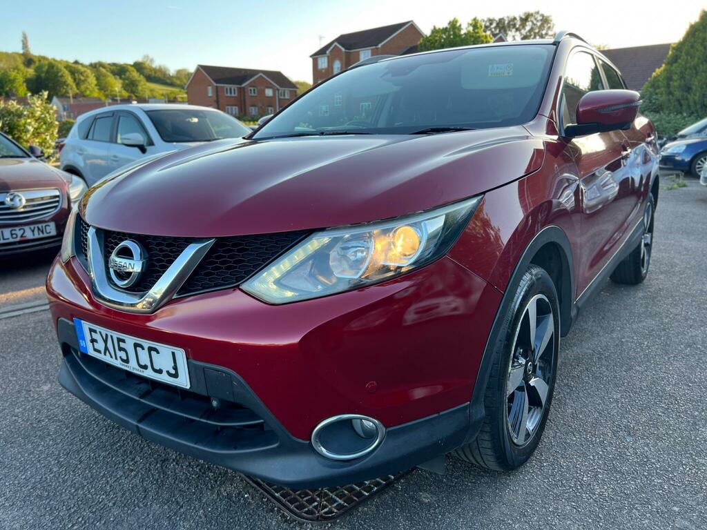 Nissan Qashqai 1.6 Dig-t N-tec 2Wd Euro 6 Ss EX15CCJ Red #4