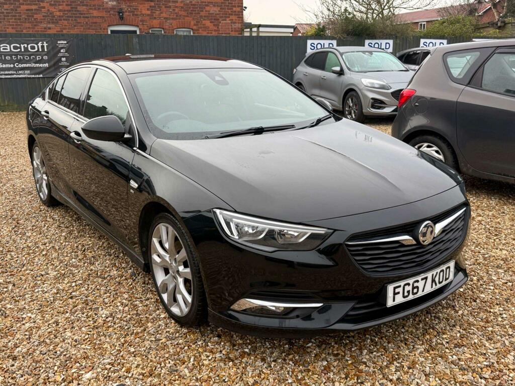 Vauxhall Insignia 1.6 Turbo D Ecotec Blueinjection Sri VX Line Nav G FG67KOD Black #2