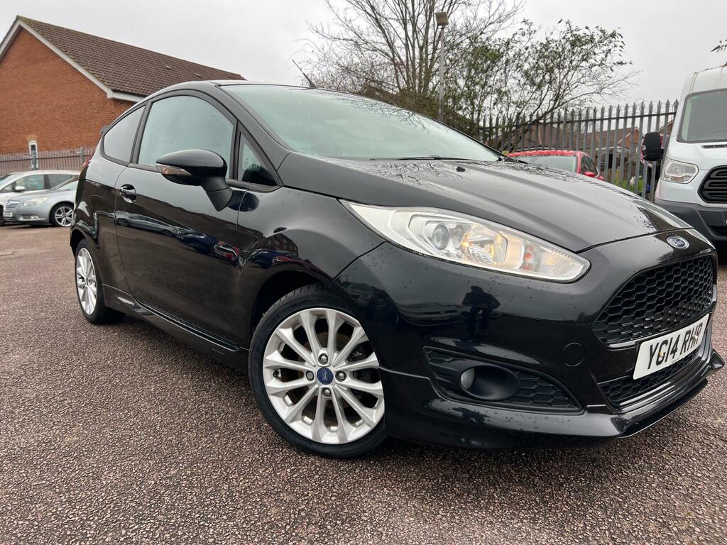 Ford Fiesta 1.0T Ecoboost Zetec S Euro 5 Ss YG14RHR Black #2