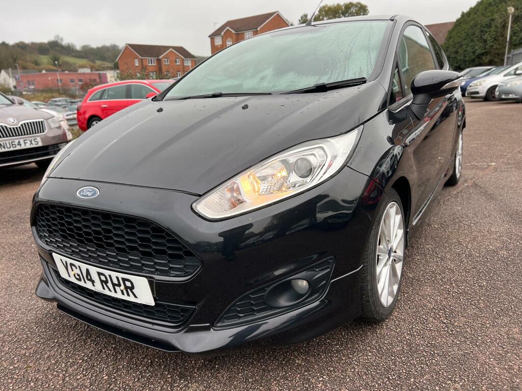 Ford Fiesta 1.0T Ecoboost Zetec S Euro 5 Ss YG14RHR Black #4