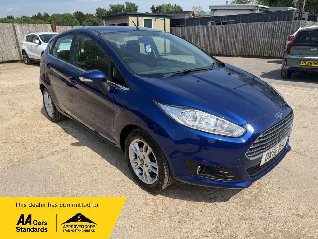 Ford Fiesta 1.0T Ecoboost Zetec Euro 6 Ss Blue