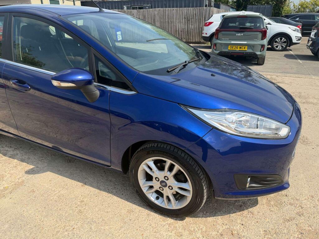 Ford Fiesta 1.0T Ecoboost Zetec Euro 6 Ss OX16BUO Blue #6
