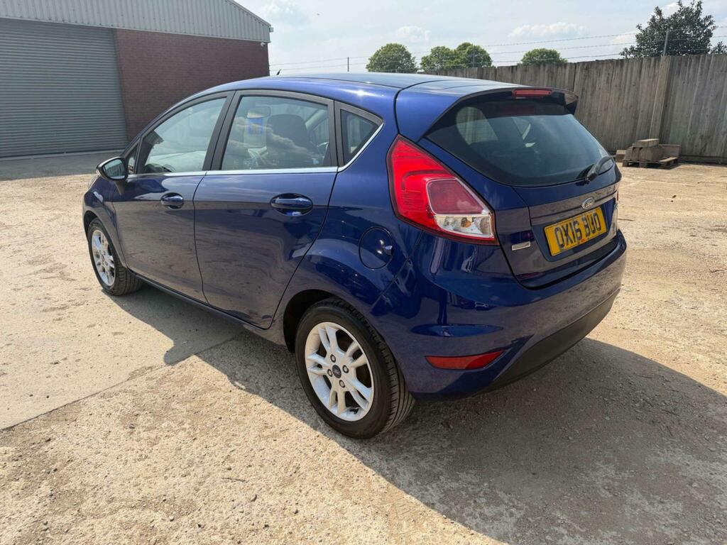 Ford Fiesta 1.0T Ecoboost Zetec Euro 6 Ss OX16BUO Blue #5