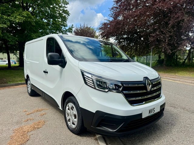 Renault Trafic 2022 2.0 Dci Blue Sl28 Business Panel Van Die White