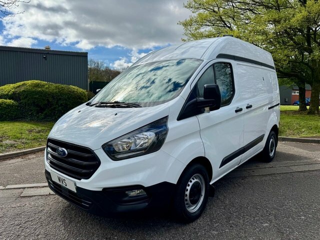 Ford Transit Custom 2019 2.0 300 Ecoblue Panel Van L YT19CSD White #2