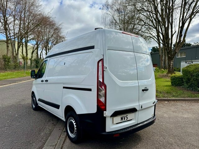 Ford Transit Custom 2019 2.0 300 Ecoblue Panel Van L YT19CSD White #6