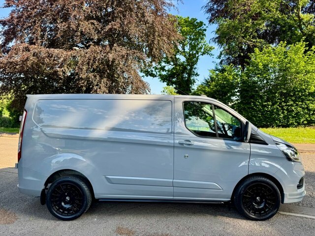 Ford Transit Custom 2023 2.0 300 Ecoblue Limited Panel Van AJ73LVU Grey #5