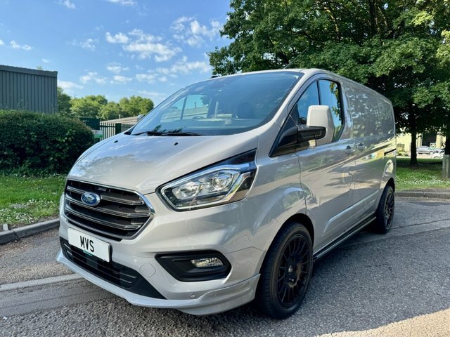 Ford Transit Custom 2023 2.0 300 Ecoblue Limited Panel Van AJ73LVU Grey #3