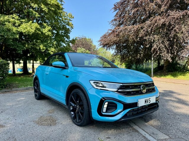 Volkswagen T-Roc 2024 1.5 Tsi R-line Convertible Dsg 2Wd Blue