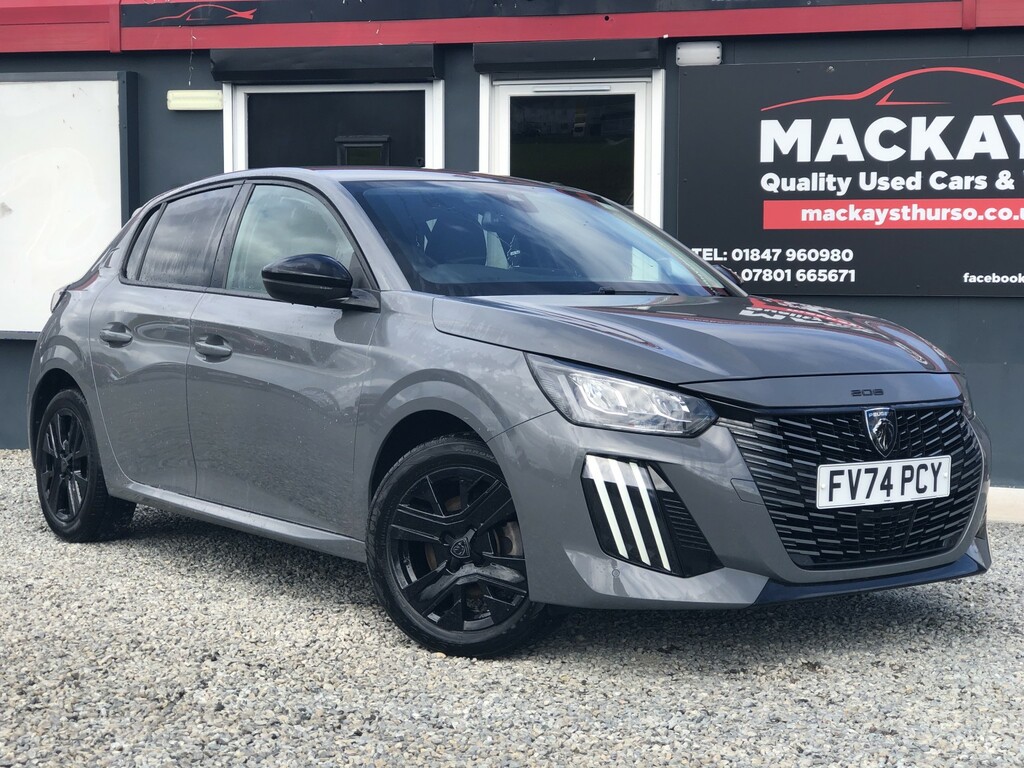 Peugeot 208 Hatchback 1.2 Puretech Allure 2024 Grey