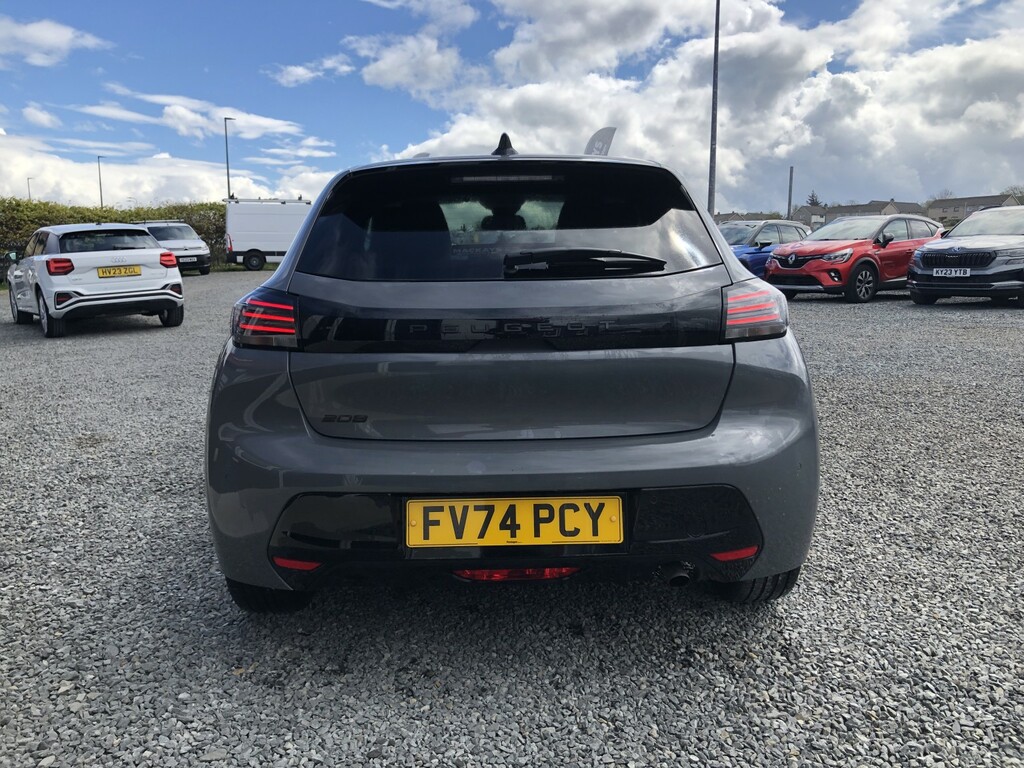 Peugeot 208 Hatchback 1.2 Puretech Allure 2024 FV74PCY Grey #4