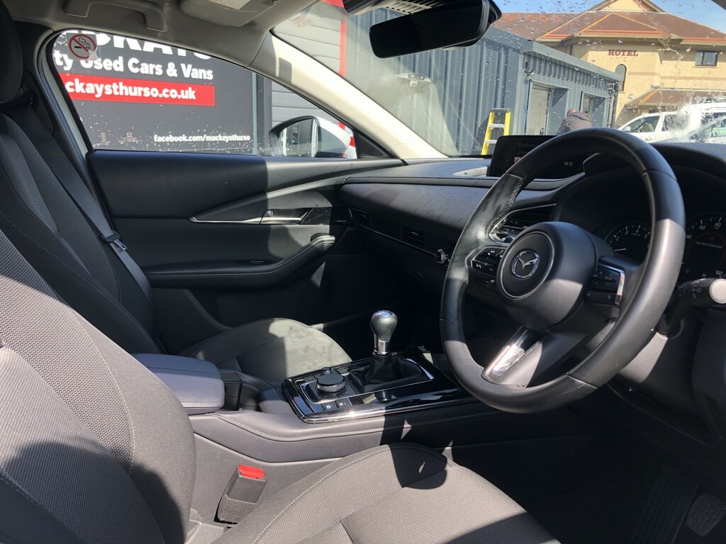 Mazda CX-30 Suv 2.5 E-skyactiv G Mhev Exclusive-line 2025 LR25FPP White #4