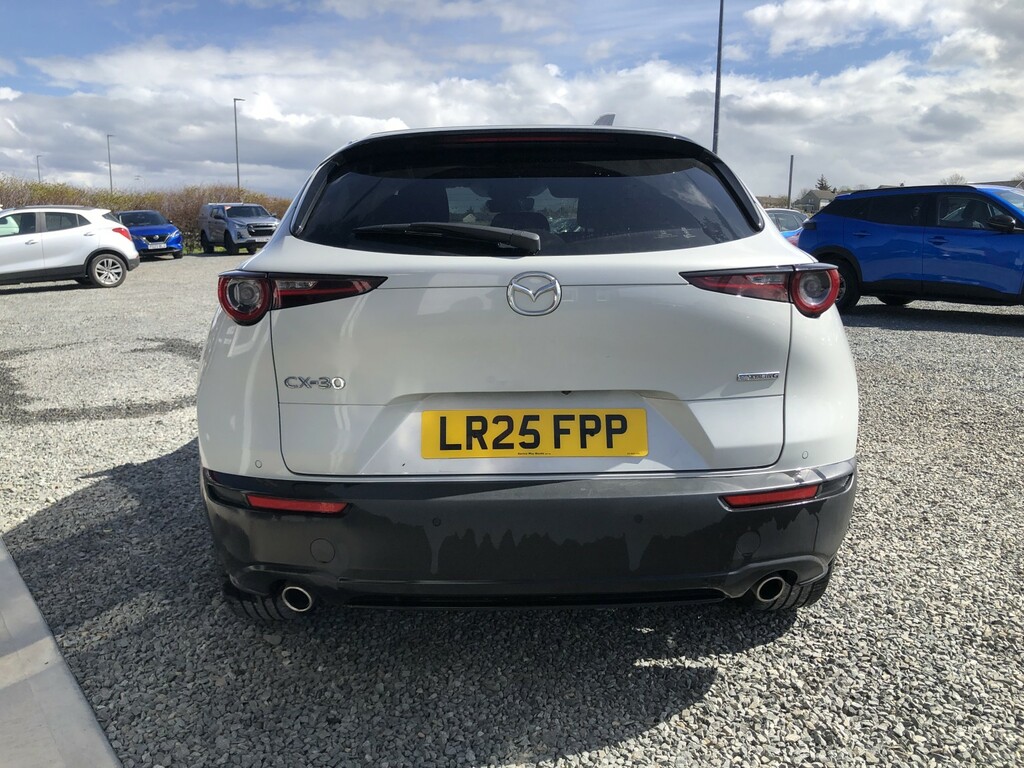 Mazda CX-30 Suv 2.5 E-skyactiv G Mhev Exclusive-line 2025 LR25FPP White #3