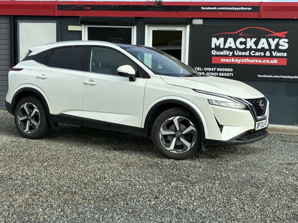 Nissan Qashqai Suv 1.3 Dig-t Mhev N-connecta 2023 White