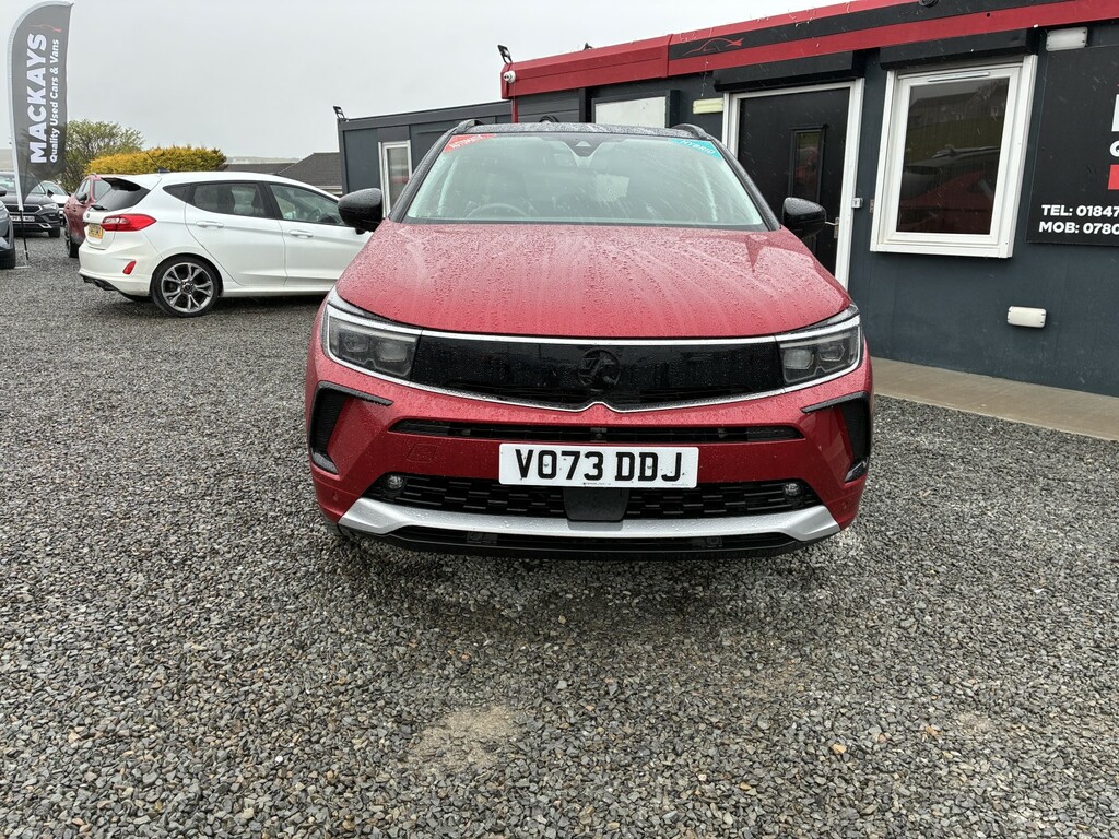Vauxhall Grandland Suv 1.6 New Grandland Ultimate 1.6 225Ps Plug-in H VO73DDJ Red #3