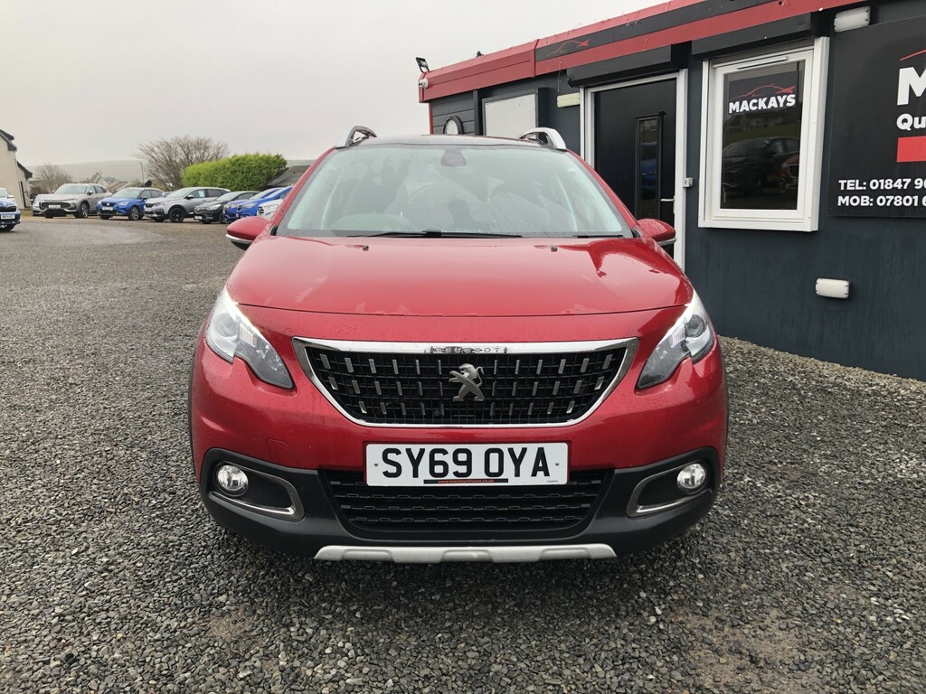 Peugeot 2008 1.5 Bluehdi Allure Premium SY69OYA Red #2