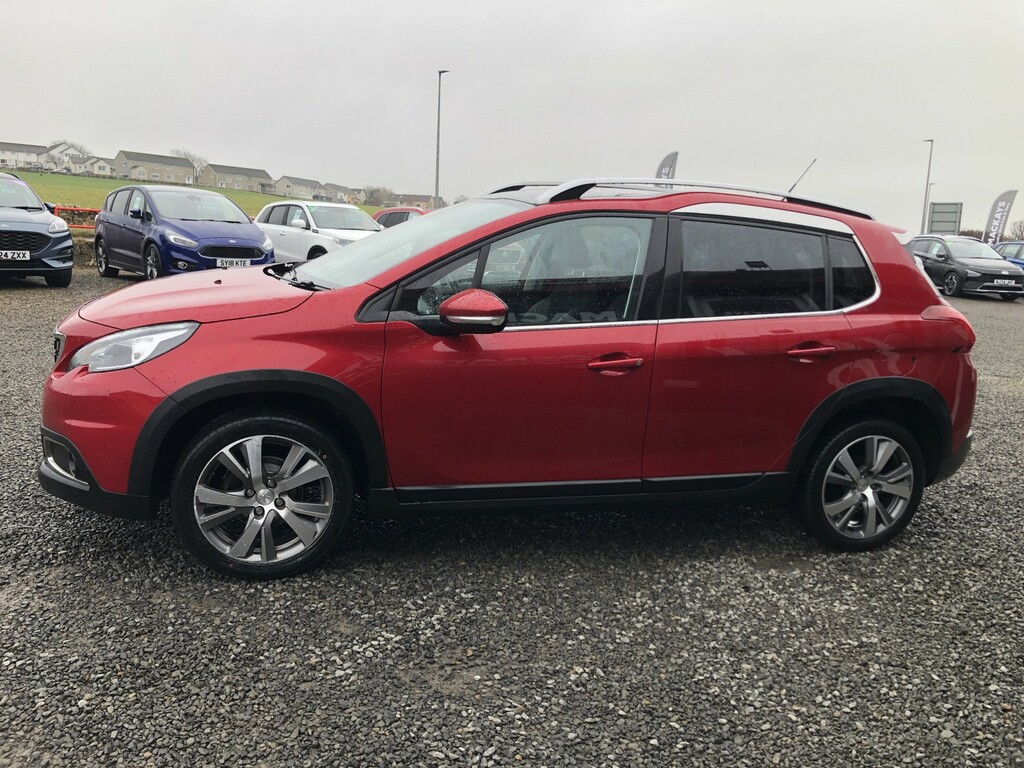 Peugeot 2008 1.5 Bluehdi Allure Premium SY69OYA Red #3