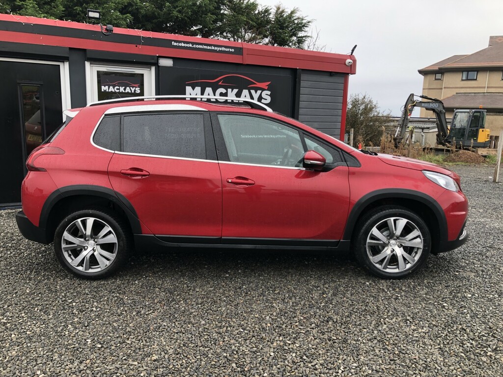 Peugeot 2008 1.5 Bluehdi Allure Premium SY69OYA Red #4