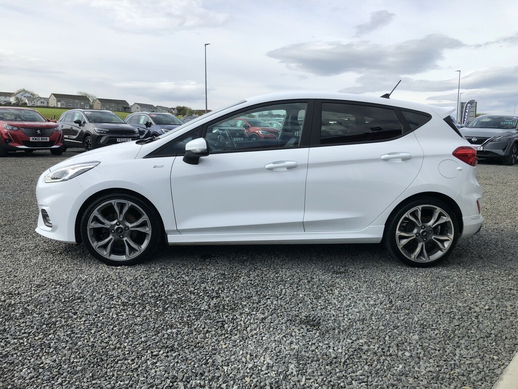 Ford Fiesta Hatchback 1.0 T Ecoboost St-line X 2020 SM69BMZ White #4