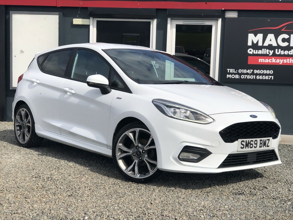 Ford Fiesta Hatchback 1.0 T Ecoboost St-line X 2020 White